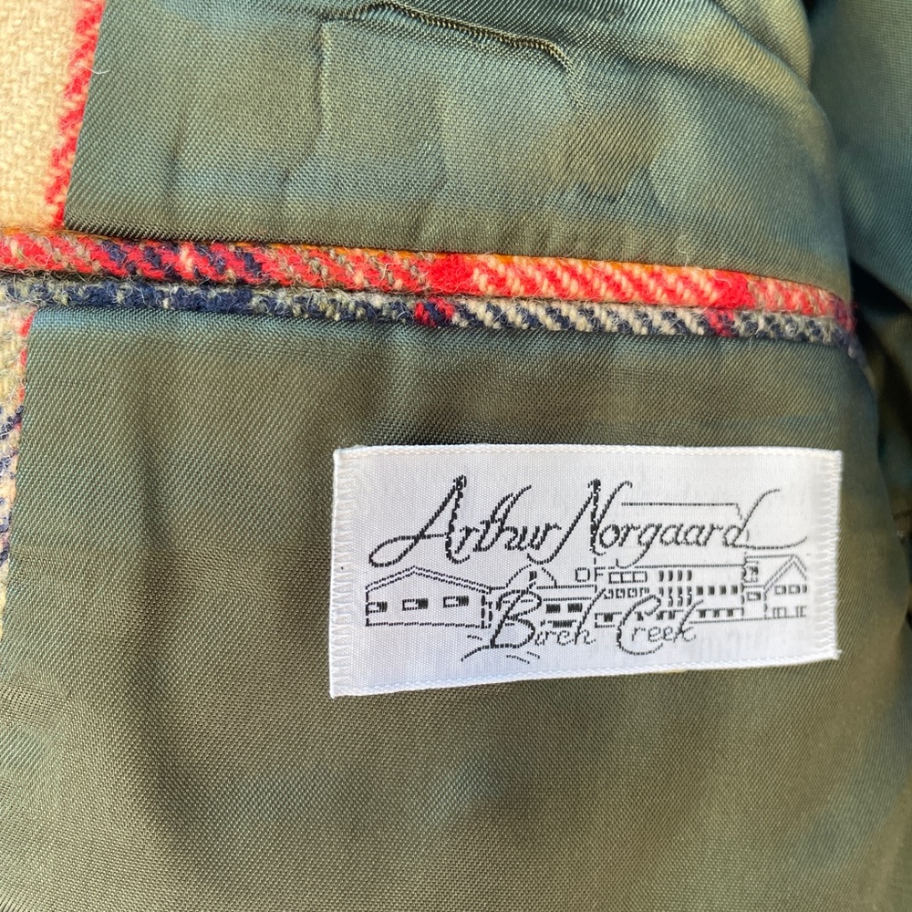 Arthur Norgaard of Birch Creek Sport Coat, Men’s Size 42 Inch Chest, Plaid - Picture 7 of 8
